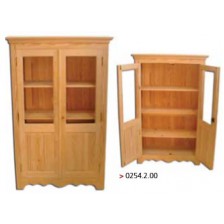 2 doors bookcase